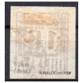 Woldenberg IIC 1942 Fi. D2 ax3 kasowany Cyfry - znaczek obozowy