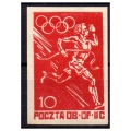 Woldenberg IIC 1944 Fi. 41 * Rok Olimpijski gwarancja znaczek obozowy