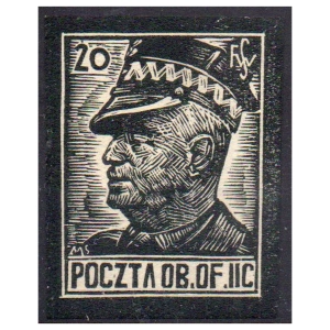 Woldenberg IIC 1943 Fi. 31 (*) Sikorski znaczek obozowy