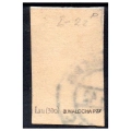 Woldenberg IIC 1942 Fi. Iau kasowany Wdowa - znaczek obozowy