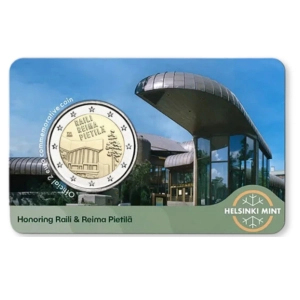 2 Euro 2026 Finlandia Raila and Reima moneta w coincard ANG