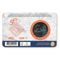2 Euro 2026 Belgia Instytut Geograficzny moneta w coincard wersja FR