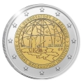 2 Euro 2026 Belgia Instytut Geograficzny moneta w coincard wersja FL
