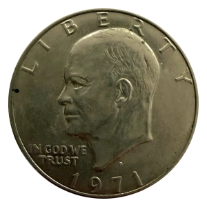USA 1 dolar 1971 D Eisenhower