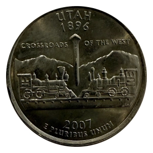 USA 25 cent 2007 P Utah