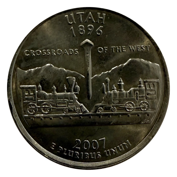 USA 25 cent 2007 P Utah
