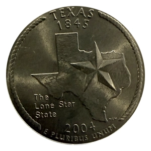 USA 25 cent 2004 P Texas