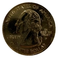 USA 25 cent 2000 P Massachusetts złocona