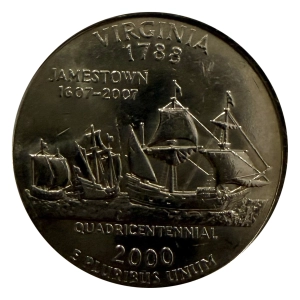 USA 25 cent 2000 P Virginia