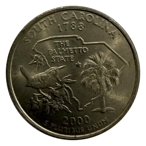 USA 25 cent 2000 P South Carolina