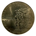 USA 25 cent 2000 P New Hampshire