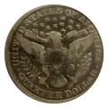 USA 25 cent 1898 Barber srebro