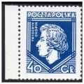 1927 Fi. 225g ** Chopin gwarancja znaczek odmiany ciemnofioletowoniebieskiej