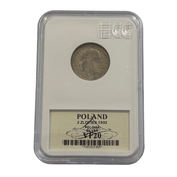 2 zł 1932 Głowa Kobiety VF20