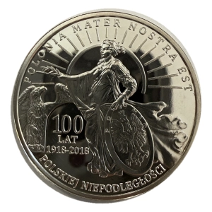 Medal Polonia 100 lat polskiej niepodległości 2018