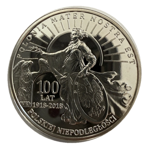 Medal Polonia 100 lat polskiej niepodległości 2018
