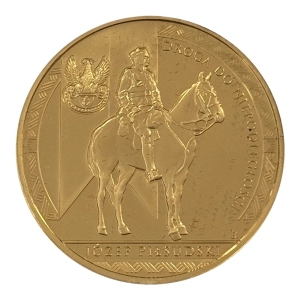 Medal Piłsudski Naczelnikiem Państwa 1918–1922 platerowany