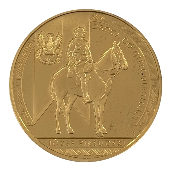 Medal Piłsudski Naczelnikiem Państwa 1918–1922 platerowany