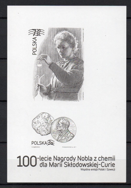 2011 Fi. blok 233  ND **  M. Skłodowska-Curie