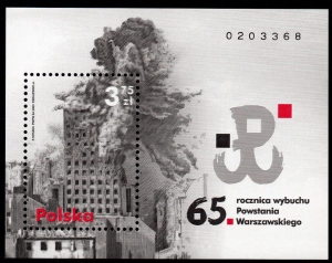 2009 Fi. blok 220 ** Powstanie Warszawskie