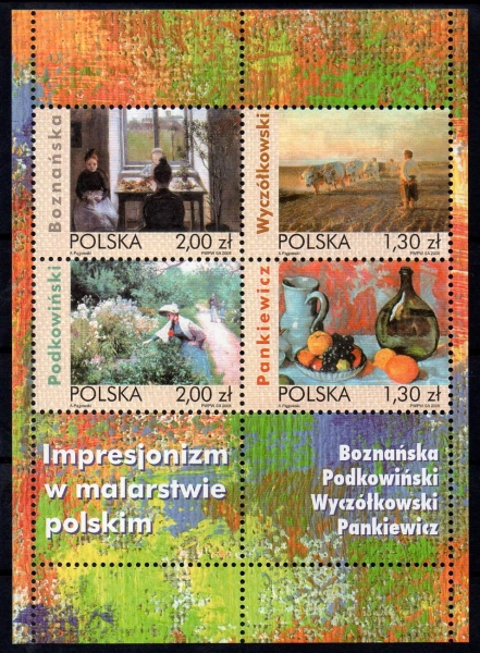 2005 Fi. blok 199 ** Impresjonizm w malarstwie