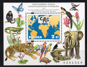 2001 Fi. blok 174 ** Gatunki zagrożone