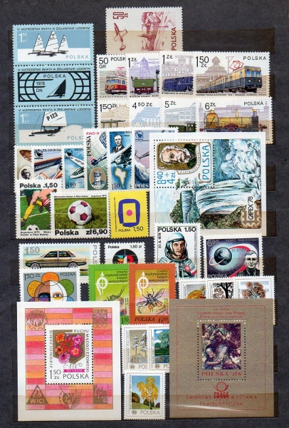 1978 Rocznik + bloki czyste **