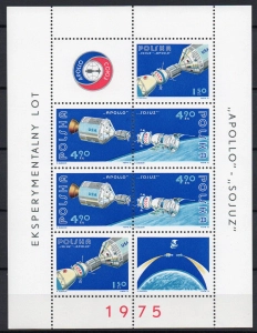 1975 Fi. 2239-2241 ** Apollo-Sojuz arkusik
