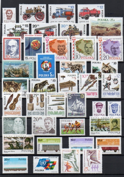 1985 Rocznik + bloki I i II czyste **