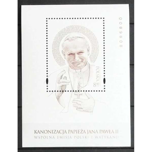 2014 Fi. blok 259 ** Kanonizacja wyd polskie