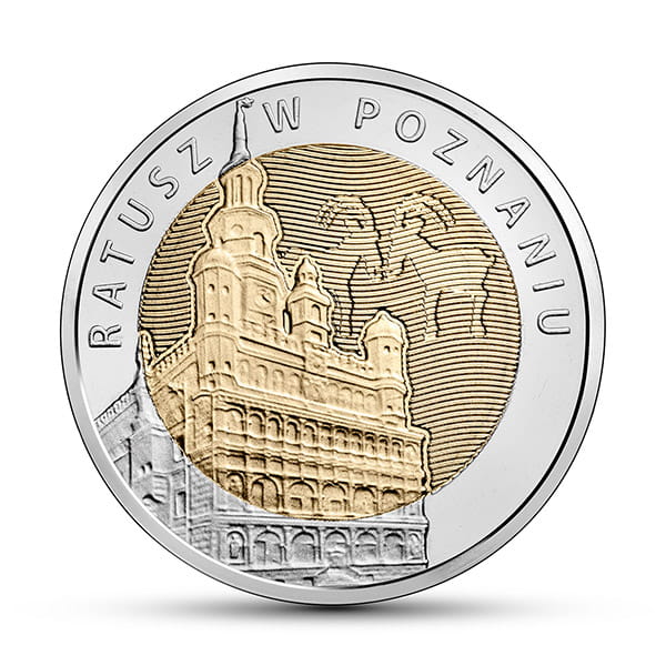 5 zł 2015 - Ratusz w Poznaniu