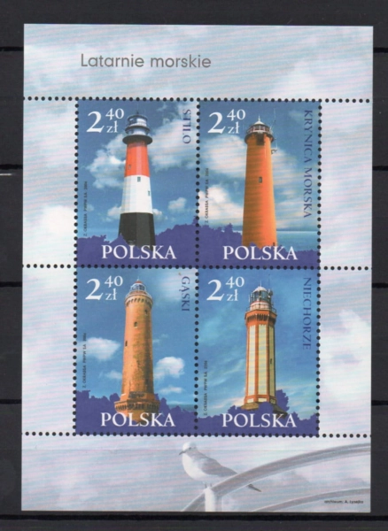 2006 Fi. blok 202 ** Latarnie morskie I
