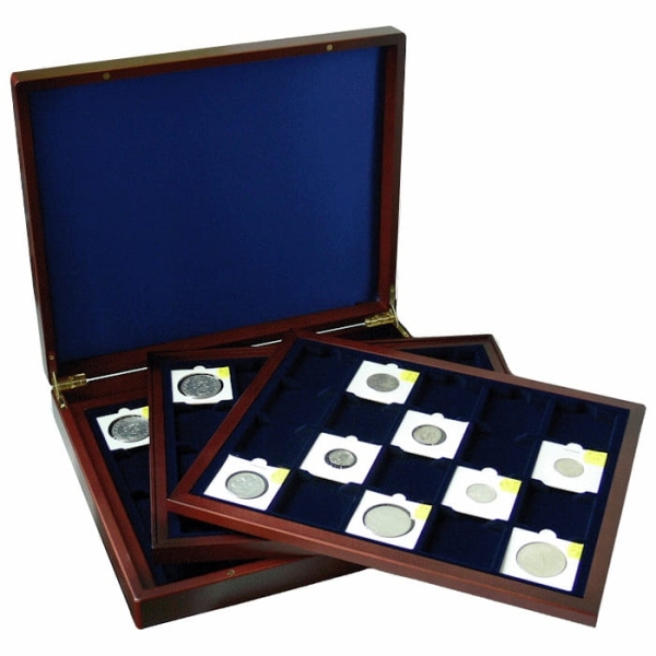 Skrzynka na 60 Quadrum Volterra Trio DeLuxe mahoń