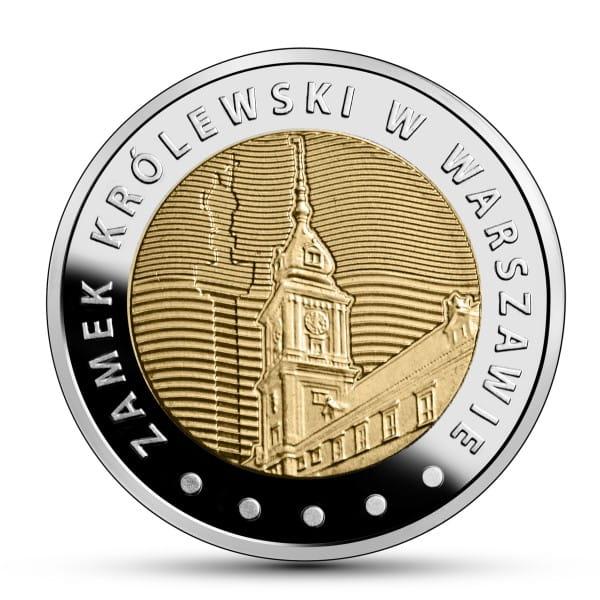 5 zł 2014 - Zamek Królewski w Warszawie