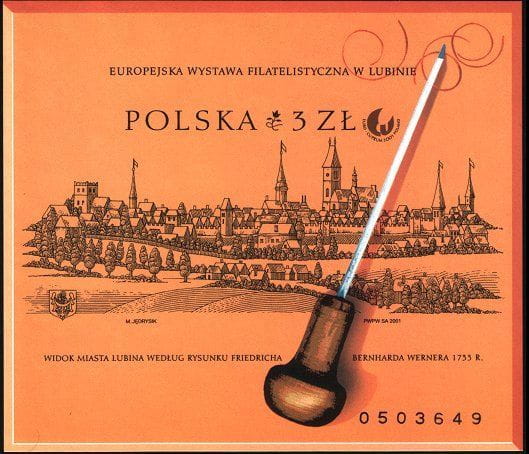 2001 Fi. blok 175A ** Wystawa Euro-Cuprum 2001