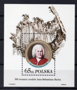 1985 Fi. Bl. 127 (II) ** Jan Sebastian Bach