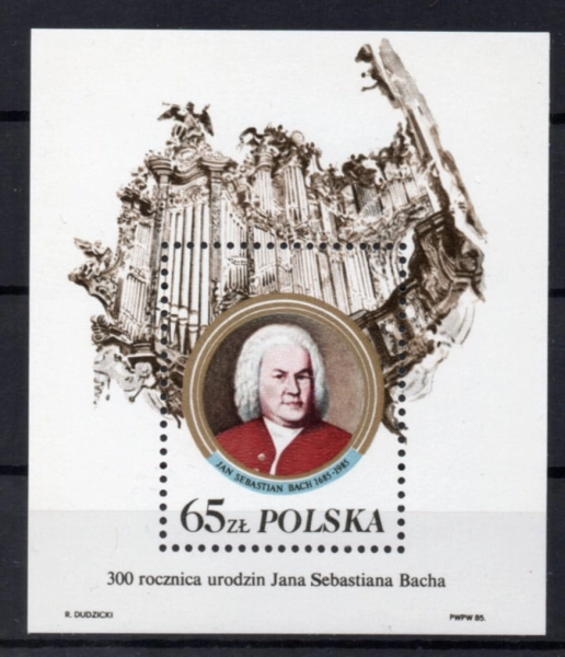 1985 Fi. Bl. 127 (II) ** Jan Sebastian Bach