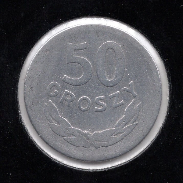 Moneta obiegowa 50 groszy 1957 (OB035)