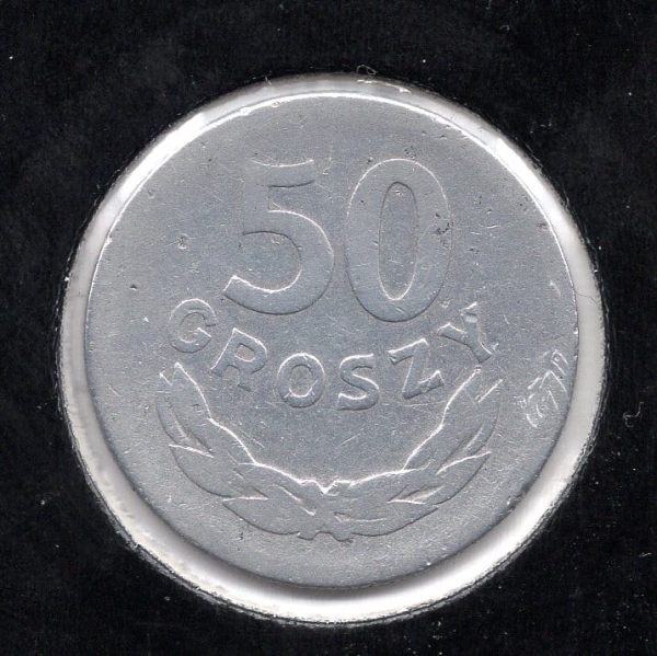 Moneta obiegowa 50 groszy 1957 