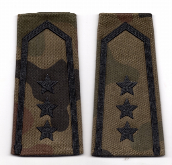 Pagony - pochewki polowe - chorąży sztabowy