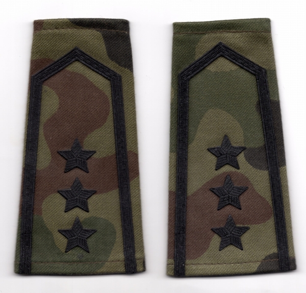 Pagony - pochewki polowe - chorąży sztabowy