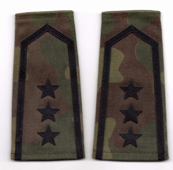 Pagony - pochewki polowe - chorąży sztabowy