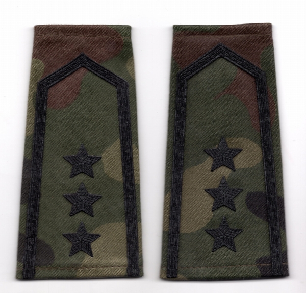 Pagony - pochewki polowe - chorąży sztabowy