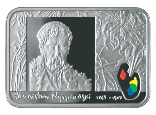 20 złotych 2004 Stanisław Wyspiański - srebrna moneta kolekcjonerska 