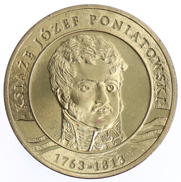2 zł NG 2013 - książę Józef Poniatowski