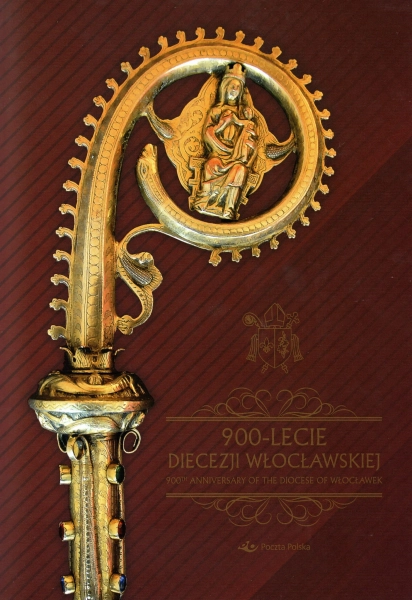 2023 Fi. 5301 ** 900-lecie diecezji Włocławskiej folder ze znaczkiem