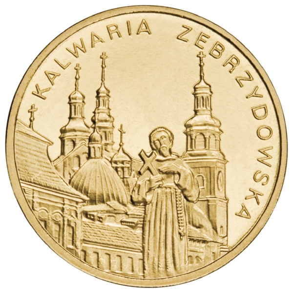 Moneta okolicznościowa 2 złote NG 2010 - Kalwaria Zebrzydowska MS65