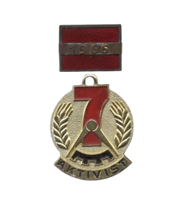 Odznaka Działacz planu siedmioletniego NRD 1966