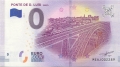 2018 banknot 0 euro - Ponte De D. Luis