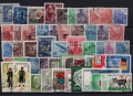 Pakiet Niemcy 50 znaczków kasowane na czarnej karcie transportowej [196]